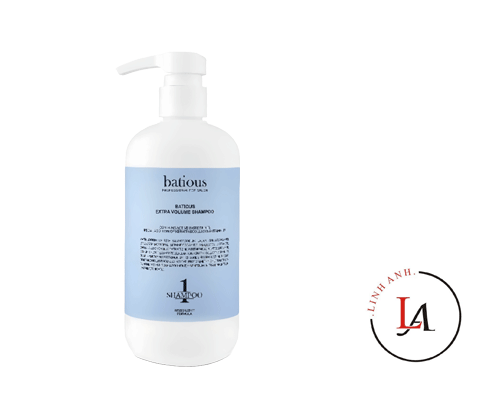 Gội Batious 500ml trắng, xanh, tím